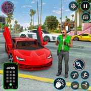 Crazy Car Transport Truck Game