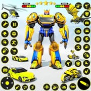 Robot Car Transforming Games